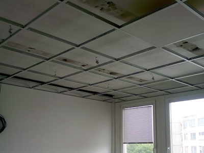 Rekonstrukce kancelářský prostorů ve firmě ECCOS v Teplicích