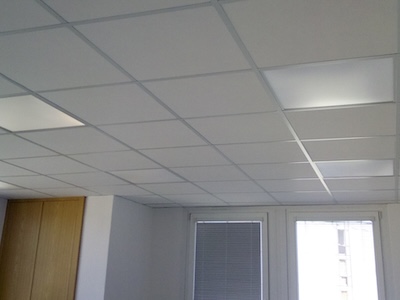 Rekonstrukce kancelářský prostorů ve firmě ECCOS v Teplicích