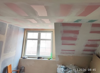 Rekonstrukce podkroví Teplice